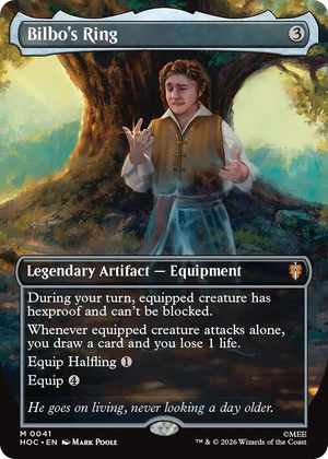 0041 Bilbo's Ring (Borderless) M The Hobbit: Eternal-Legal