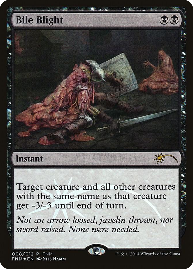 Bile Blight #8 P - FNM Promos Pokemon card
