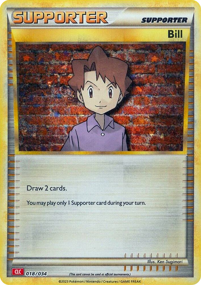 0018 Bill (CLC) Classic Collection Trading Card Game Classic