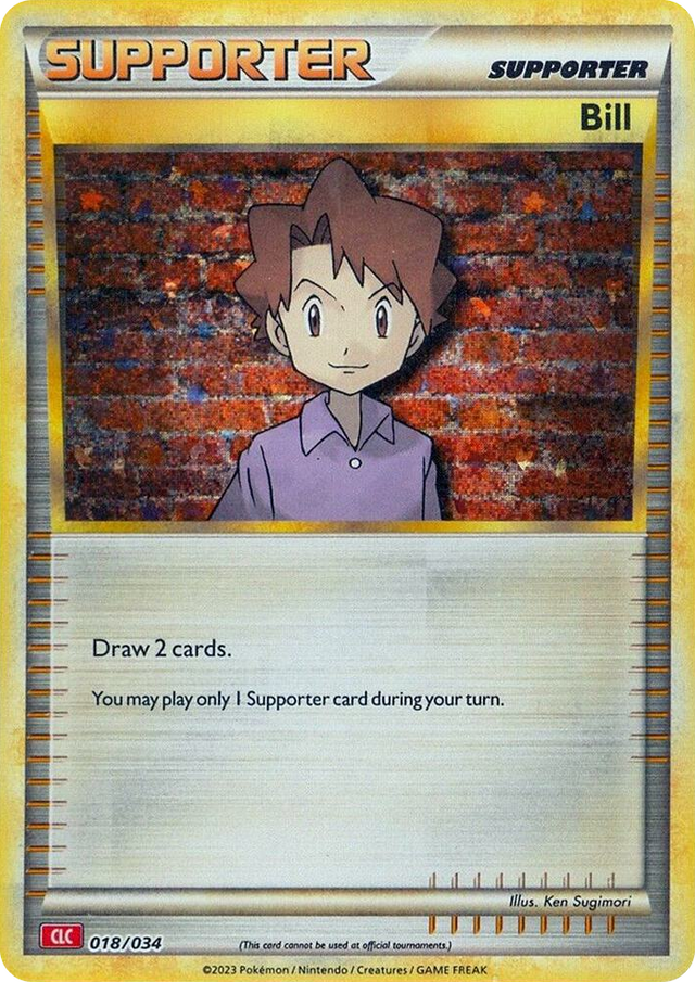 0018 Bill (CLC) Classic Collection Trading Card Game Classic