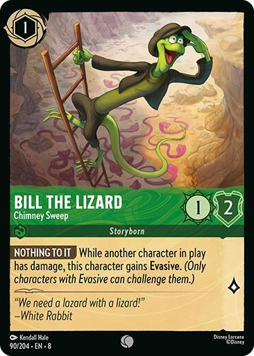 0090 Bill the Lizard - Chimney Sweep Common Reign of Jafar