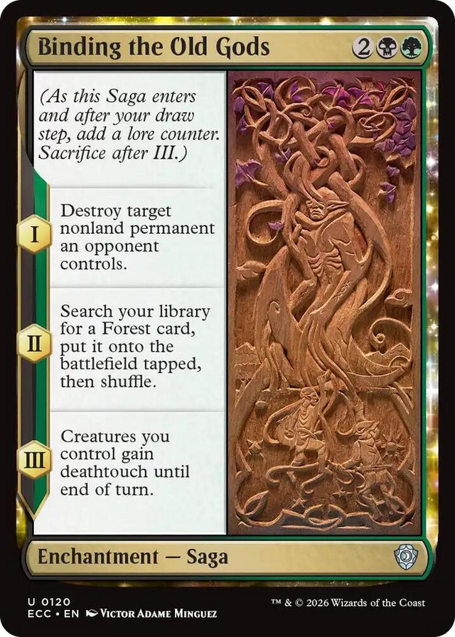 0120 Binding the Old Gods U Commander: Lorwyn Eclipsed