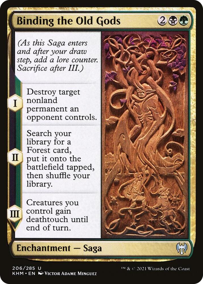 0206 Binding the Old Gods U Kaldheim