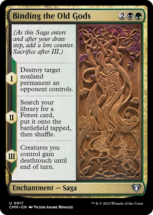 0917 Binding the Old Gods U Commander Masters