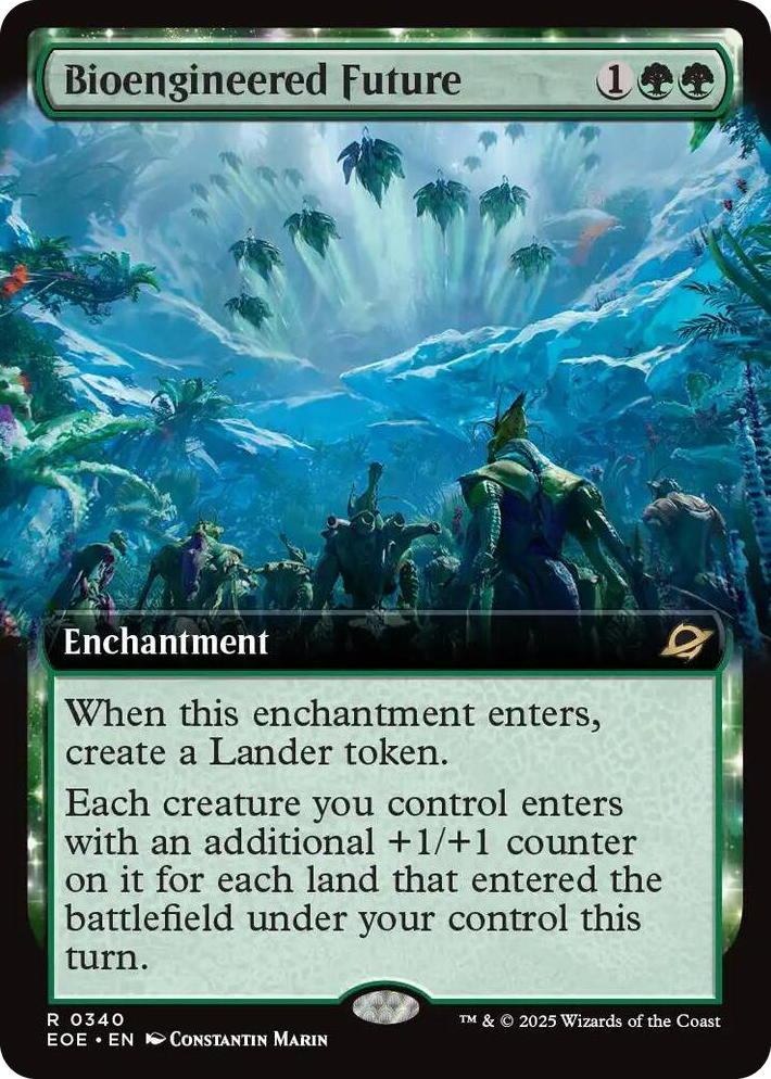 0340 Bioengineered Future (Extended Art) R Edge of Eternities