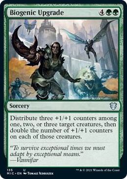 0135 Biogenic Upgrade U Commander: Innistrad: Midnight Hunt