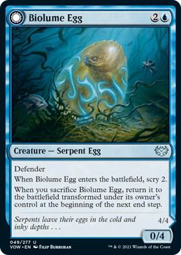 0049 Biolume Egg U Innistrad: Crimson Vow