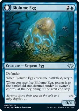 0049 Biolume Egg U Innistrad: Crimson Vow