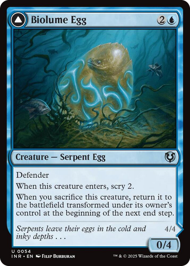0054 Biolume Egg U Innistrad Remastered
