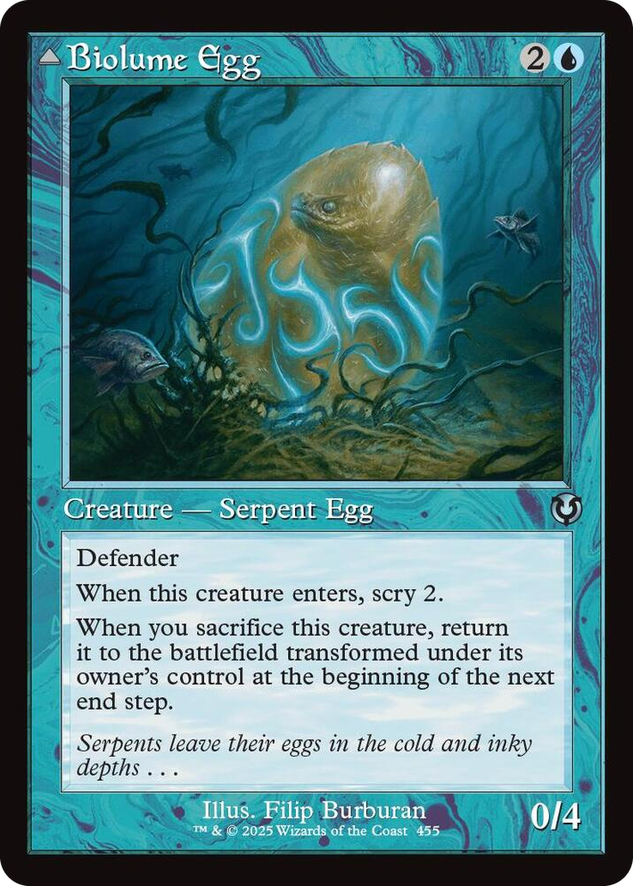 0455 Biolume Egg (Retro Frame) U Innistrad Remastered