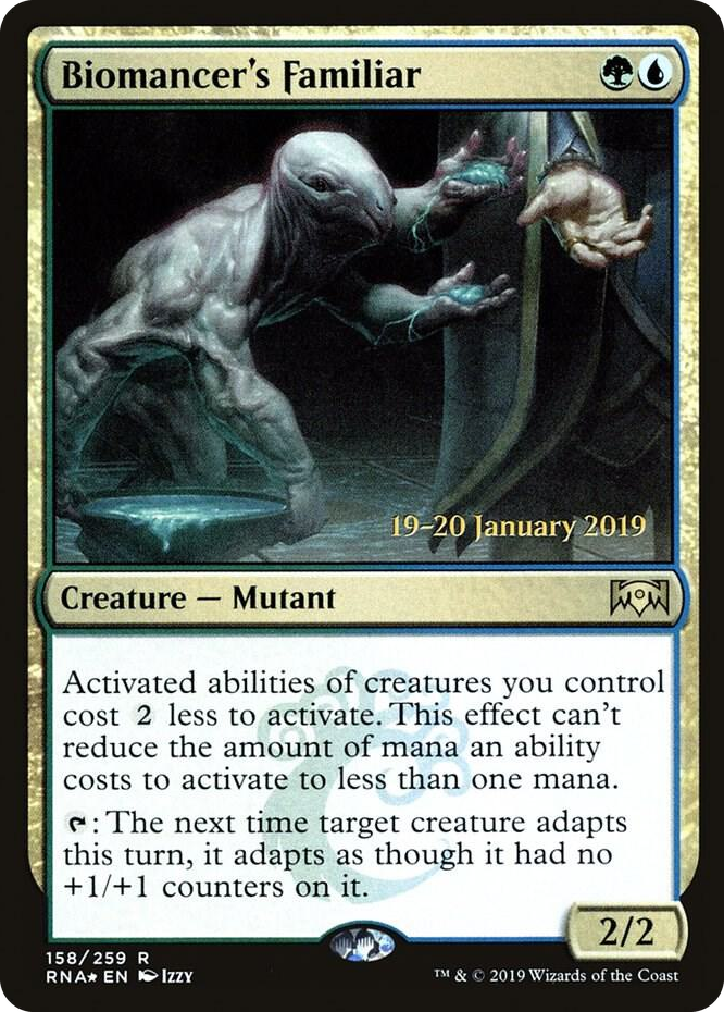 0158 Biomancer's Familiar R Prerelease Cards