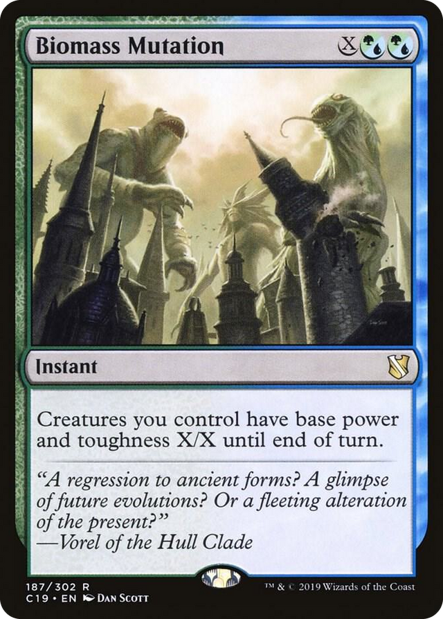 0187 Biomass Mutation R Commander 2019
