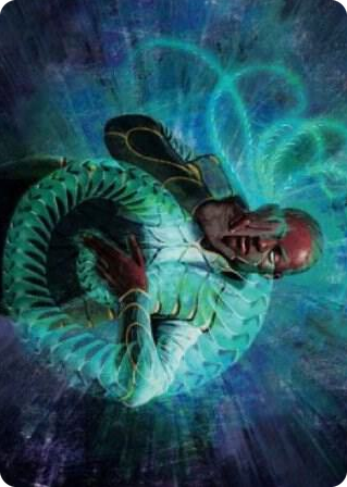 0021 Biomathematician Art Card S Art Series: Strixhaven