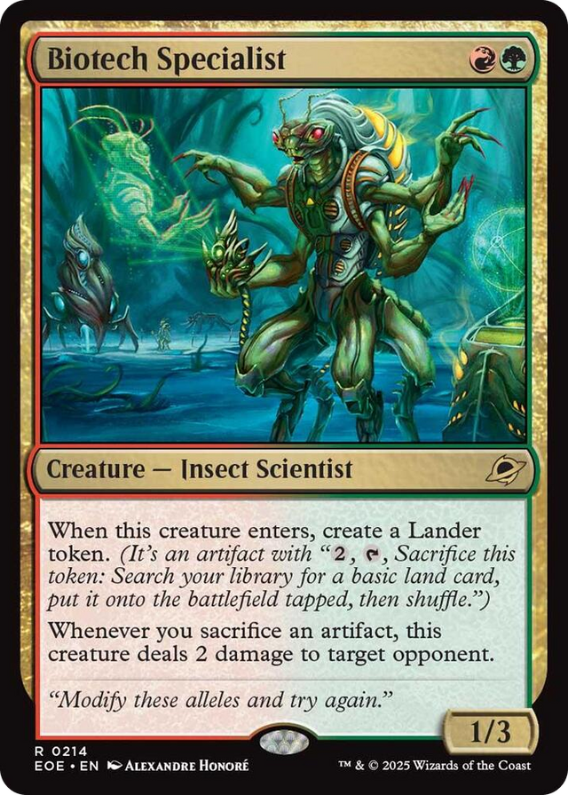 0214 Biotech Specialist R Edge of Eternities