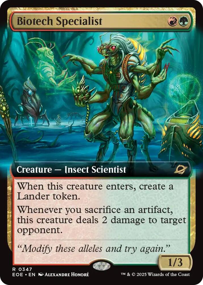 0347 Biotech Specialist (Extended Art) R Edge of Eternities
