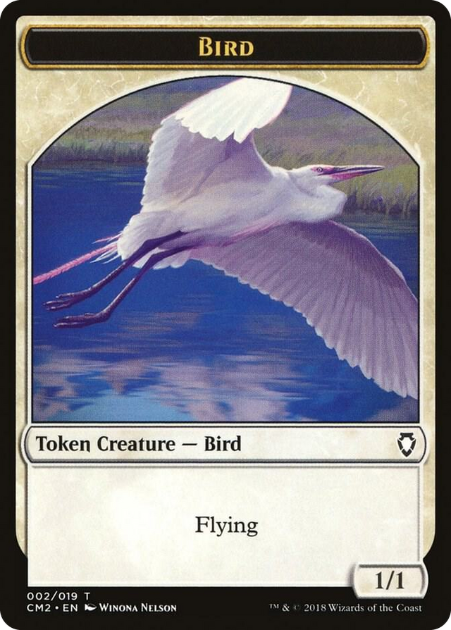 0002 Bird Token T Commander Anthology Volume II