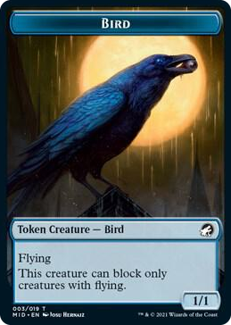 0003 Bird Token T Innistrad: Midnight Hunt
