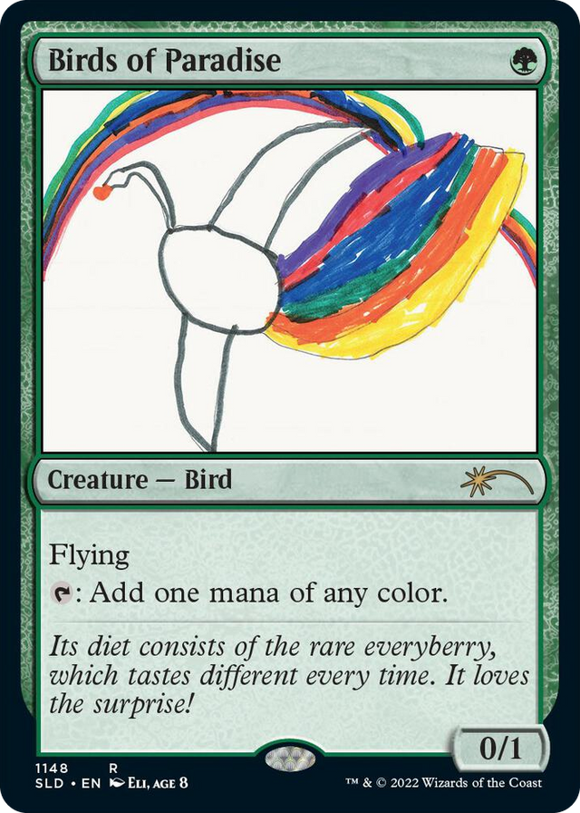 1148 Birds of Paradise (1148) R Secret Lair Drop Series