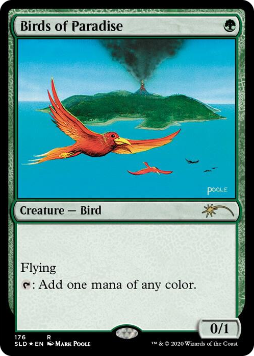 Birds of Paradise (176) #176 R - Secret Lair Drop Series Pokemon card