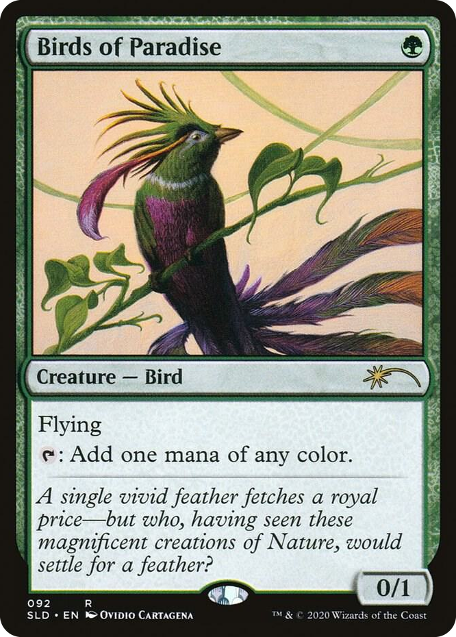 Birds of Paradise (92) #92 P - Secret Lair Drop Series Pokemon card