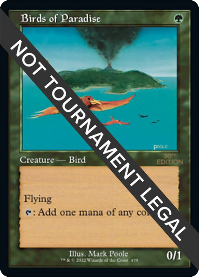 0479 Birds of Paradise (Retro Frame) R 30th Anniversary Edition