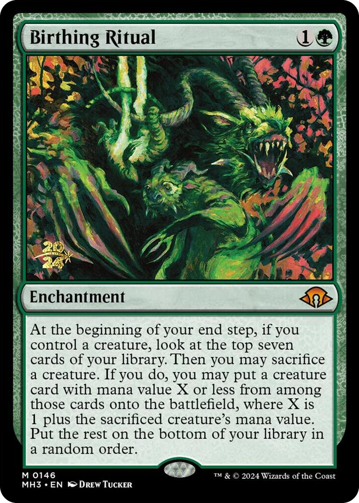 0146 Birthing Ritual M Prerelease Cards