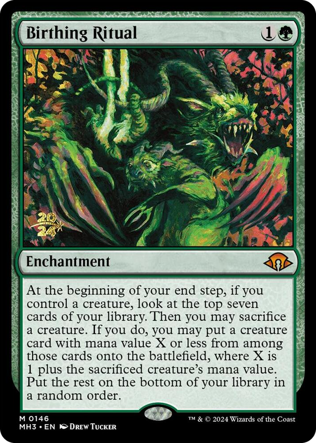0146 Birthing Ritual M Prerelease Cards
