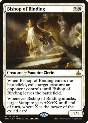 0002 Bishop of Binding R Rivals of Ixalan
