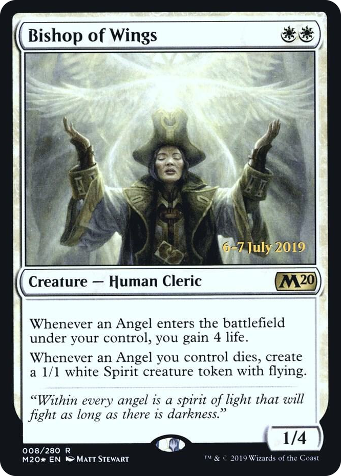 0008 Bishop of Wings R Prerelease Cards