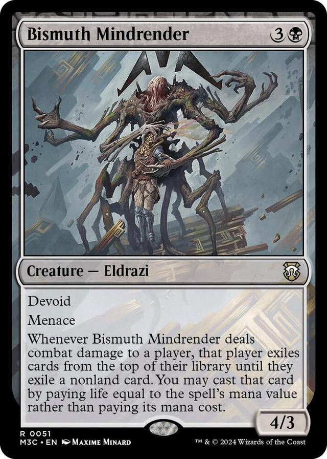 0051 Bismuth Mindrender R Commander: Modern Horizons 3