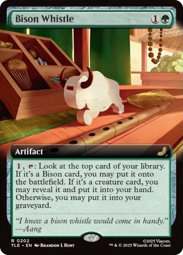 0202 Bison Whistle (Extended Art) R The Last Airbender: Eternal-Legal