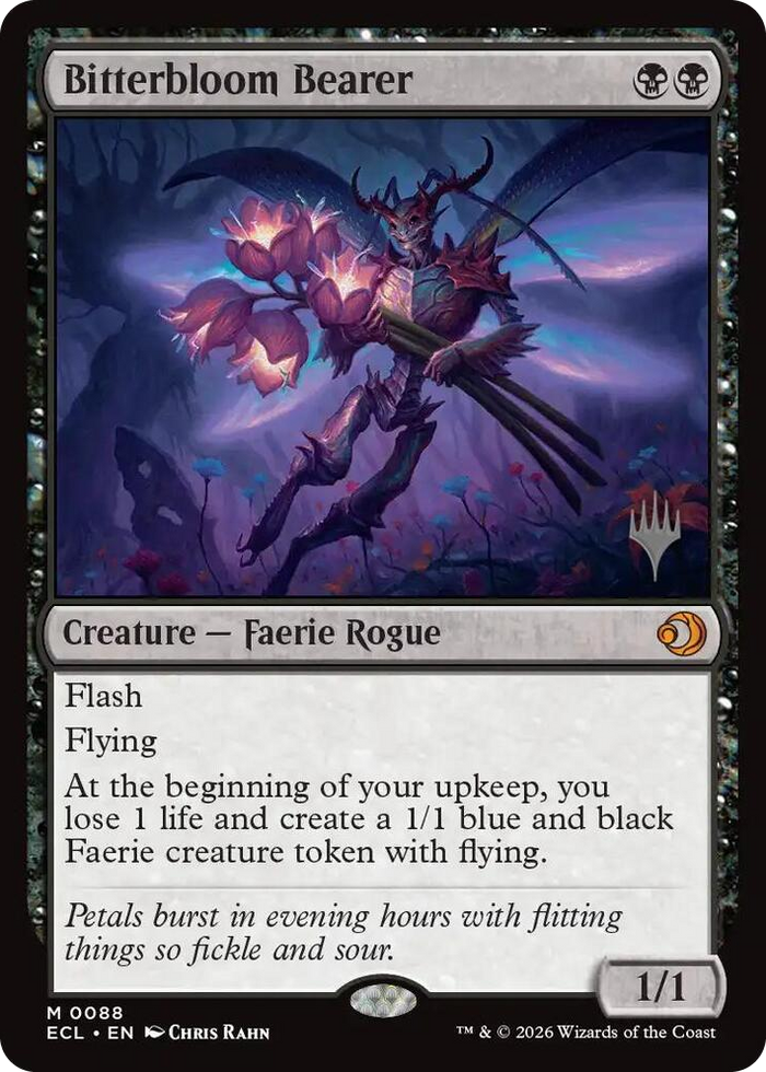 Bitterbloom Bearer #88 M - Promo Pack: Lorwyn Eclipsed Pokemon card