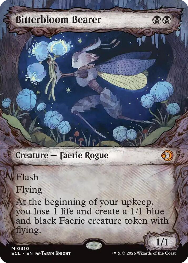0310 Bitterbloom Bearer (Showcase) M Lorwyn Eclipsed