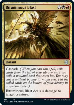 0181 Bituminous Blast U Commander: Adventures in the Forgotten Realms