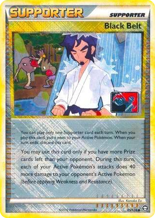 0085 Black Belt - 85/102 (League Promo) Promo League & Championship Cards
