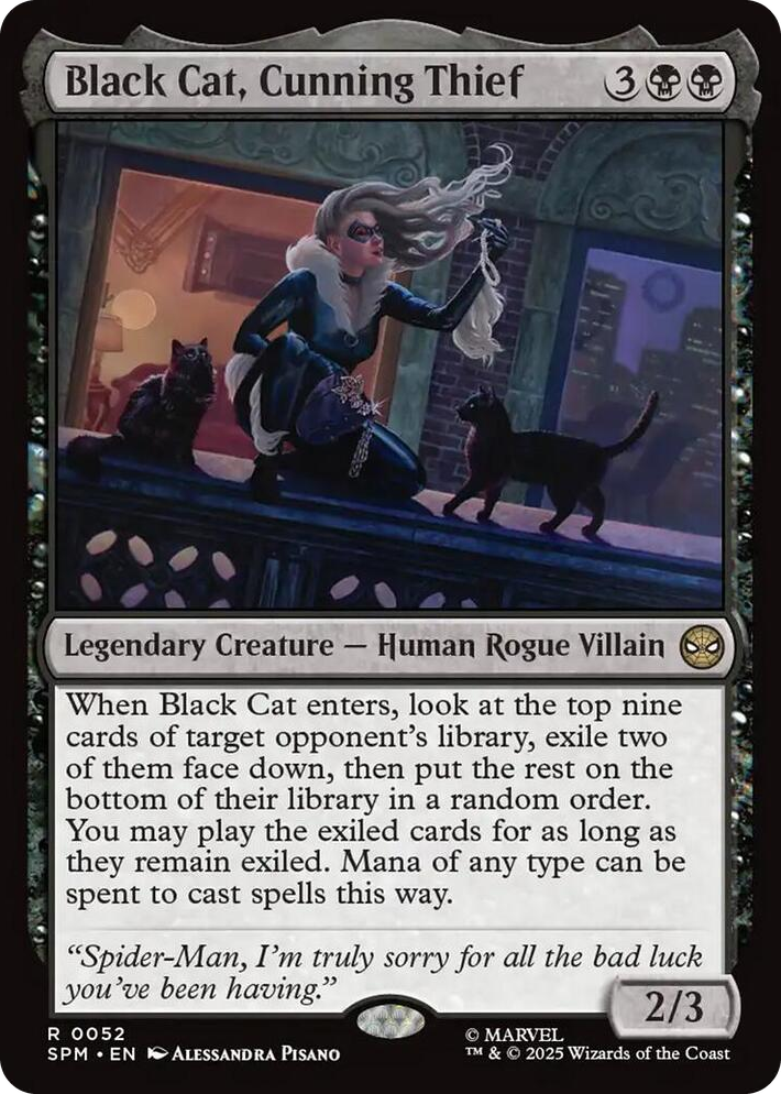 0052 Black Cat, Cunning Thief R Marvel's Spider-Man