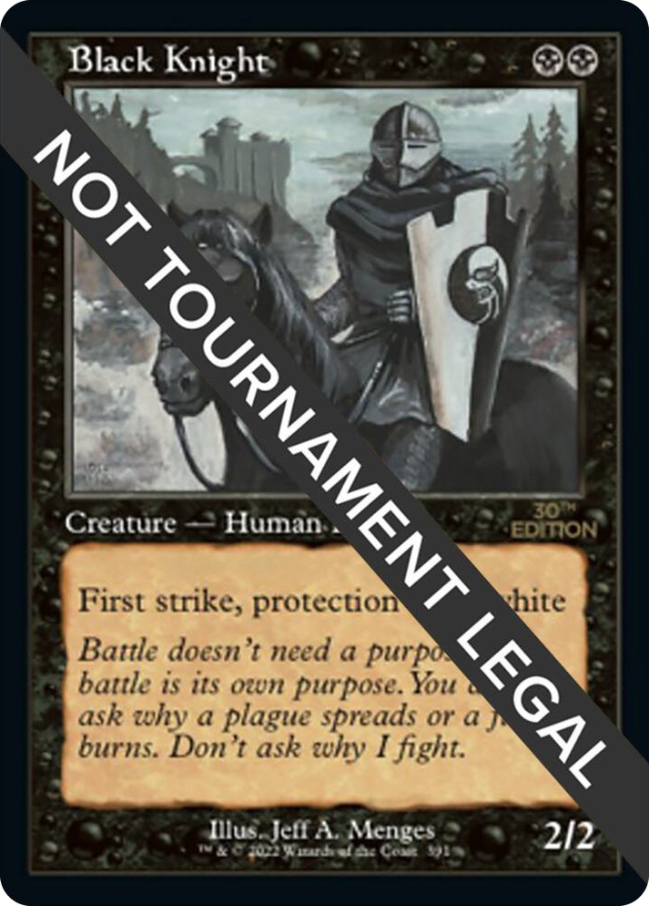 0391 Black Knight (Retro Frame) U 30th Anniversary Edition