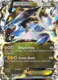 BW062 Black Kyurem EX - BW62 Promo Black and White Promos