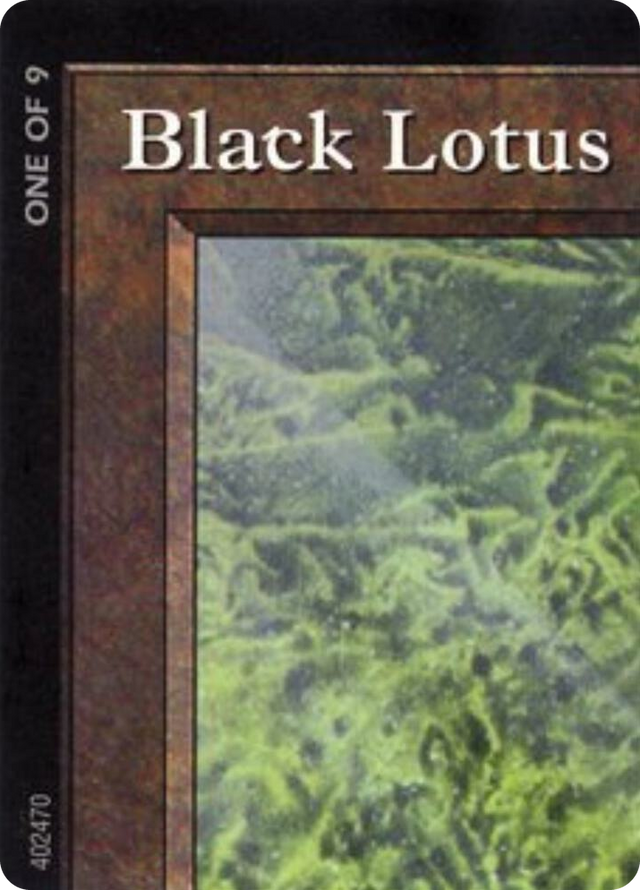 0001 Black Lotus (1 of 9) (Ultra Pro Puzzle Quest) S Media Promos