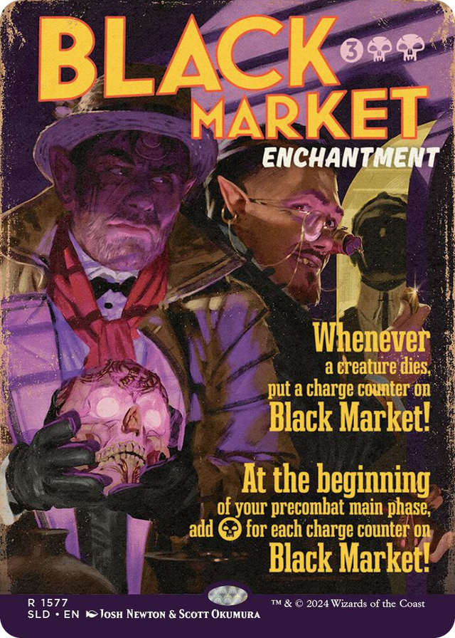 1577 Black Market (1577) R Secret Lair Drop Series