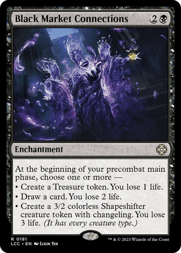 Black Market Connections #181 R - Commander: The Lost Caverns of Ixalan Pokemon card