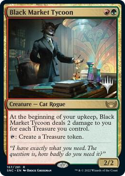 0167 Black Market Tycoon R Promo Pack: Streets of New Capenna
