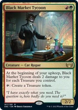 0167 Black Market Tycoon R Streets of New Capenna