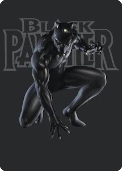 0027 Black Panther, Hope Enduring Art Card S Art Series: Marvel Super Heroes