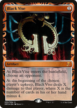 0032 Black Vise M Masterpiece Series: Kaladesh Inventions