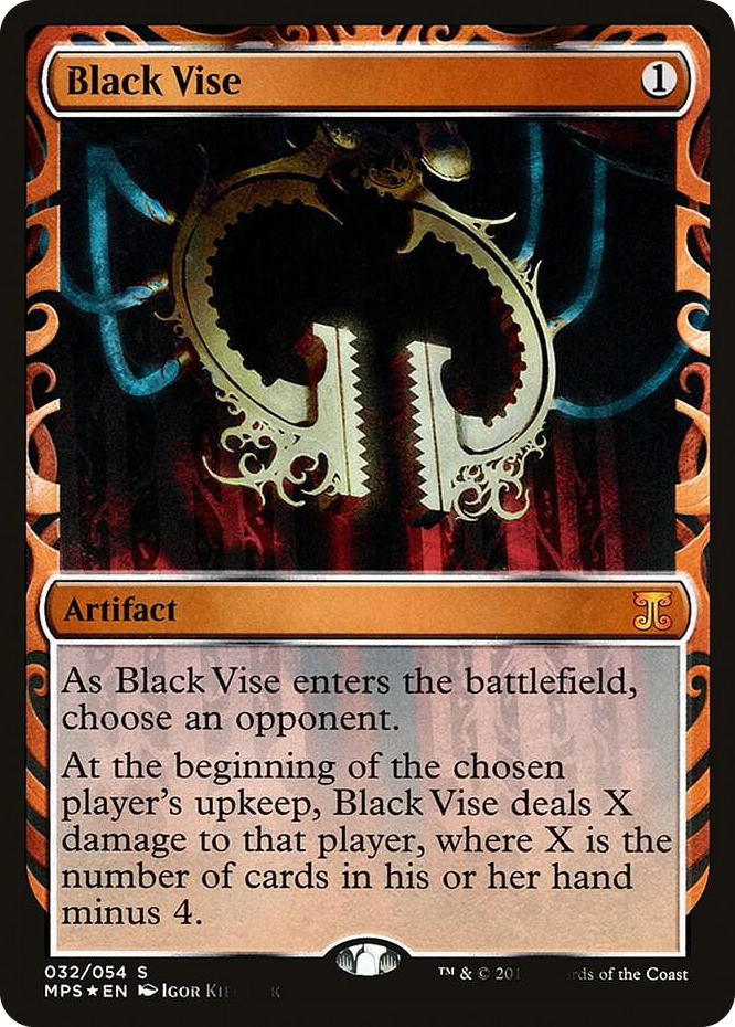 Black Vise #32 M - Masterpiece Series: Kaladesh Inventions Pokemon card