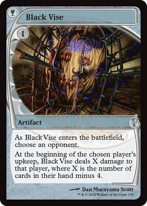 0139 Black Vise (Future Sight) U Mystery Booster 2