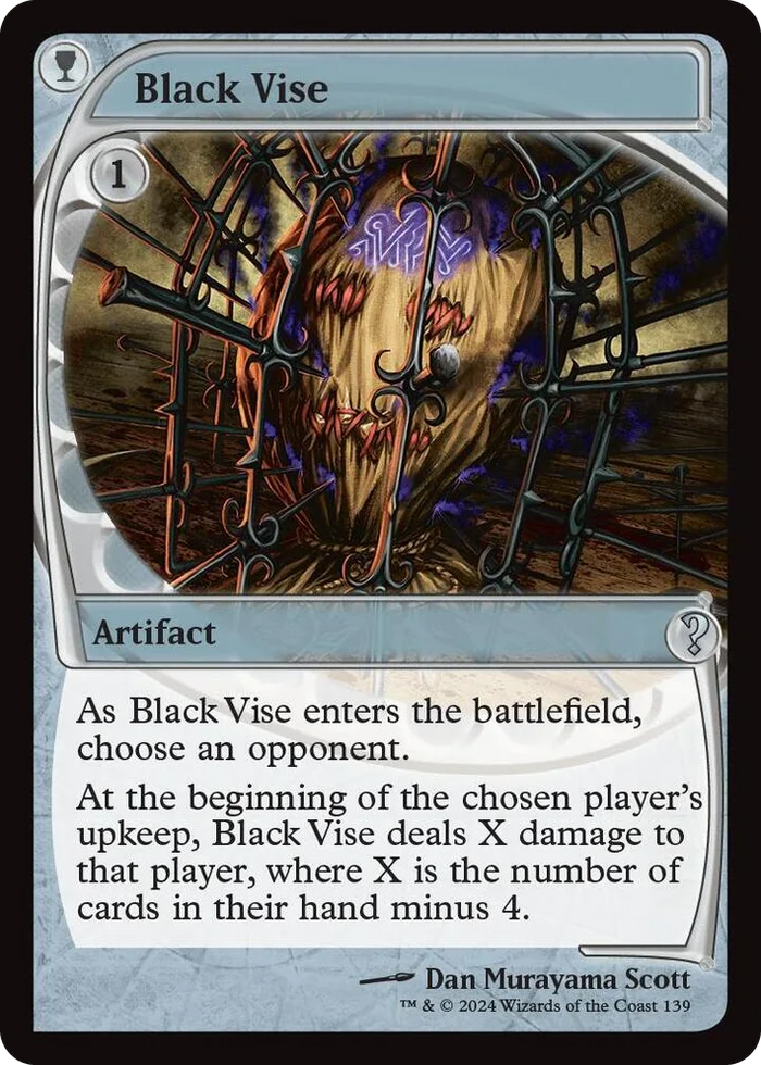 0139 Black Vise (Future Sight) U Mystery Booster 2