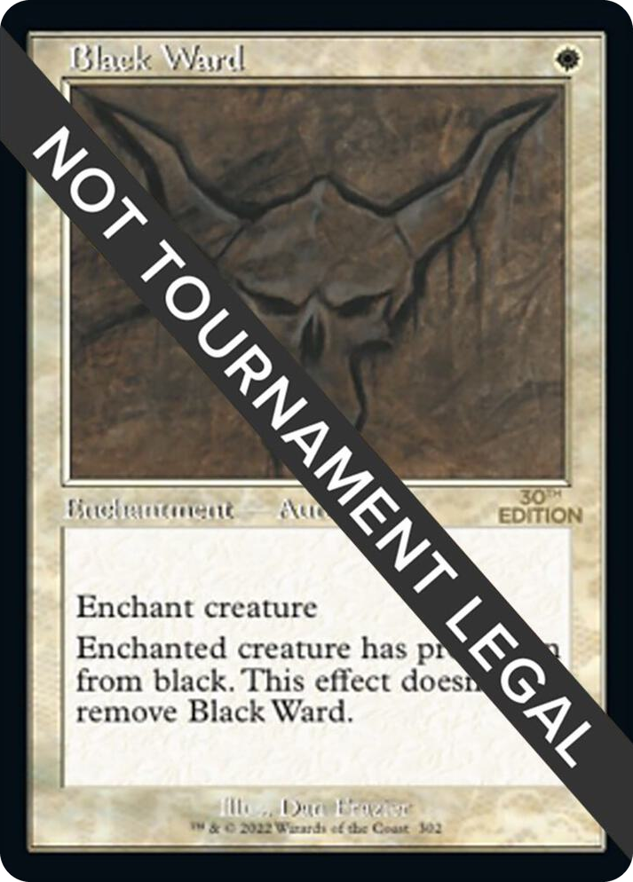 0302 Black Ward (Retro Frame) U 30th Anniversary Edition