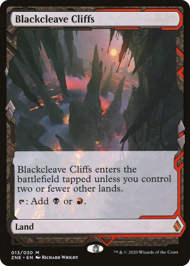 0013 Blackcleave Cliffs M Zendikar Rising Expeditions